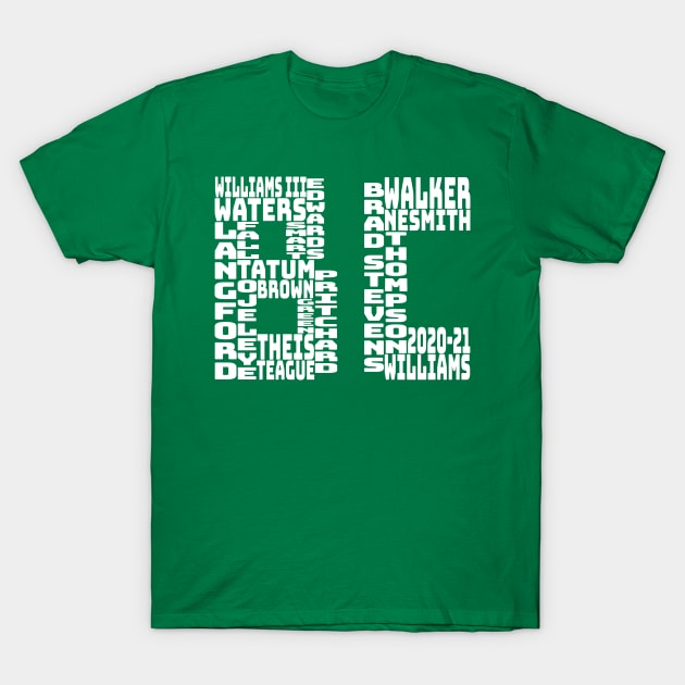 Boston Celtics 2020 - 2021 T-Shirt by gin3art